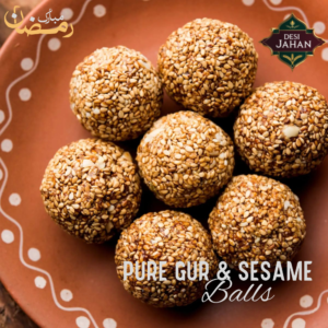 Pure Gur & Sesame Balls